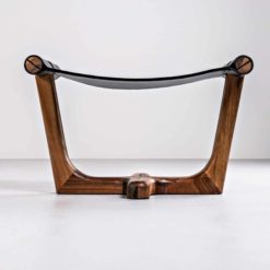 Footstool Armada- wood detail- Styylish