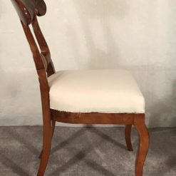 Set of 10 Biedermeier Chairs- side view of one chair- Styylish