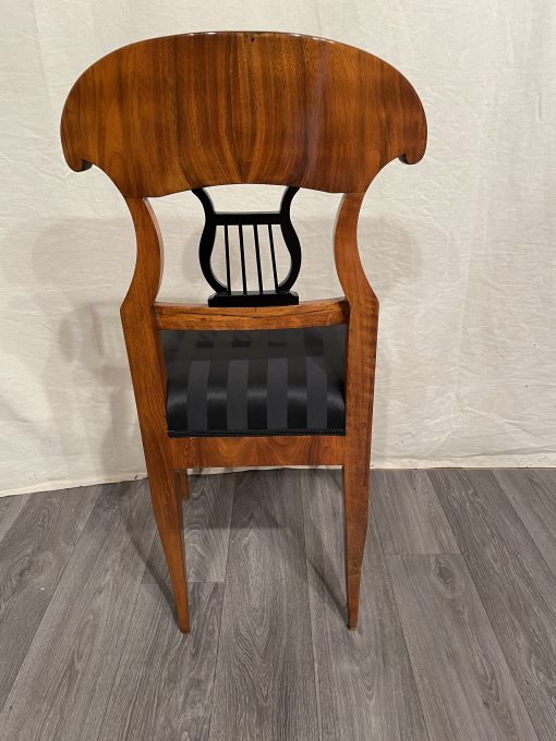 Biedermeier Walnut chair- back view- styylish