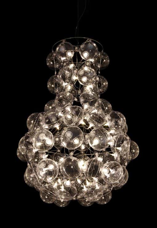 Recycled Chandelier- model Prince view from below- Styylish