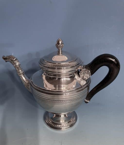 Silver coffee and tea set- tea pot- styylish