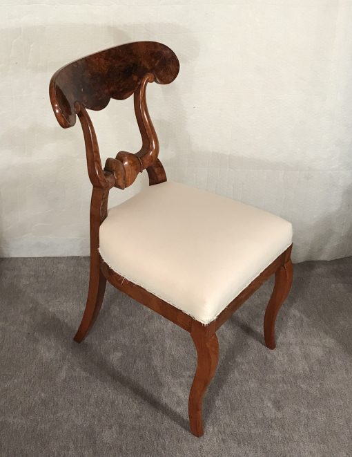 Set of 10 Biedermeier Chairs- three-quarter view of one chair- Styylish