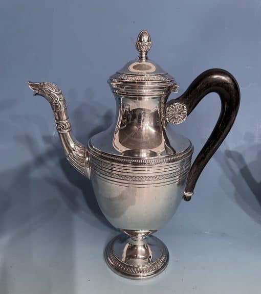 Silver coffee and tea set- coffee pot- styylish