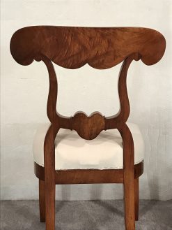 Set of 10 Biedermeier Chairs- detail of back view of one chair- Styylish