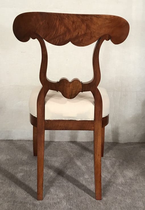 Set of 10 Biedermeier Chairs- back view of one chair- Styylish