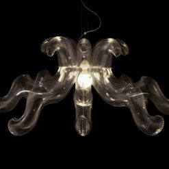 Modern chandelier- model Lullaby option C on the black background- Styylish