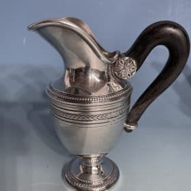 Silver Coffee and Tea Set, Belgium 1900, Antique