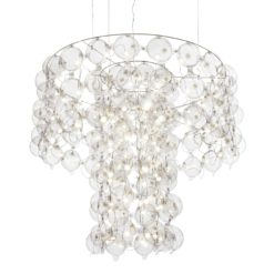 Contemporary Chandelier- Model King 3/4view- Styylish