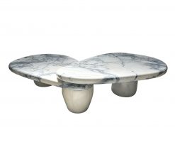 Marble sofa table- marble white- Styylish