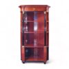 Corner Cabinet- Empire Style in mahogany veneer- styylish