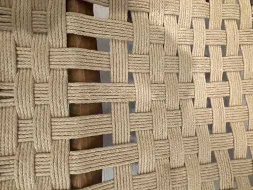 Hans Wegner Style Chair- Detail of the Rope weaving- Styylish