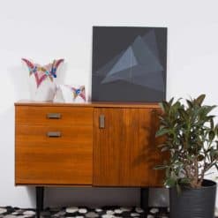 Side Cabinet 1960's with a painting- Styylish