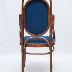 Bentwood Armchair blue back view- Styylish