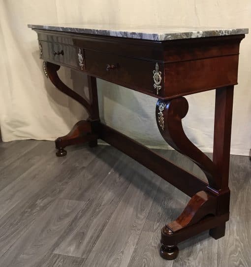 French Console Table- three-quarter view- Styylish