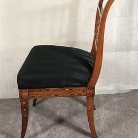Pair of Neoclassical Chairs, South Germany