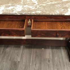 French Console Table- view with open drawers- Styylish