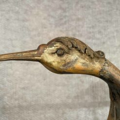 Antique sled- detail of the bird's head- Styylish