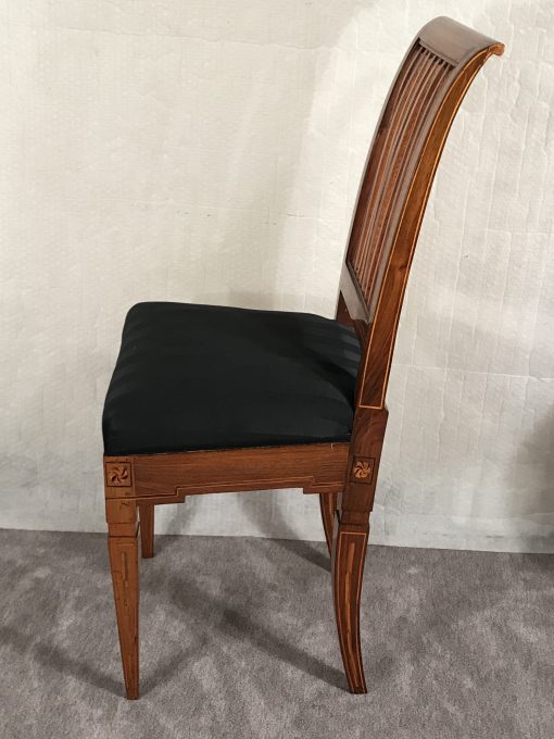Neoclassical Chairs- right side view of one chair- Styylish