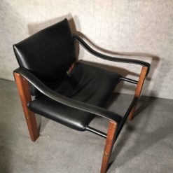 Arkana Safari Lounge Chairs- three-quarter view of one chair- Styylish