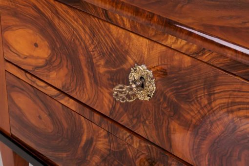 19th century Biedermeier Chest of Drawers- escutcheons- Styylish