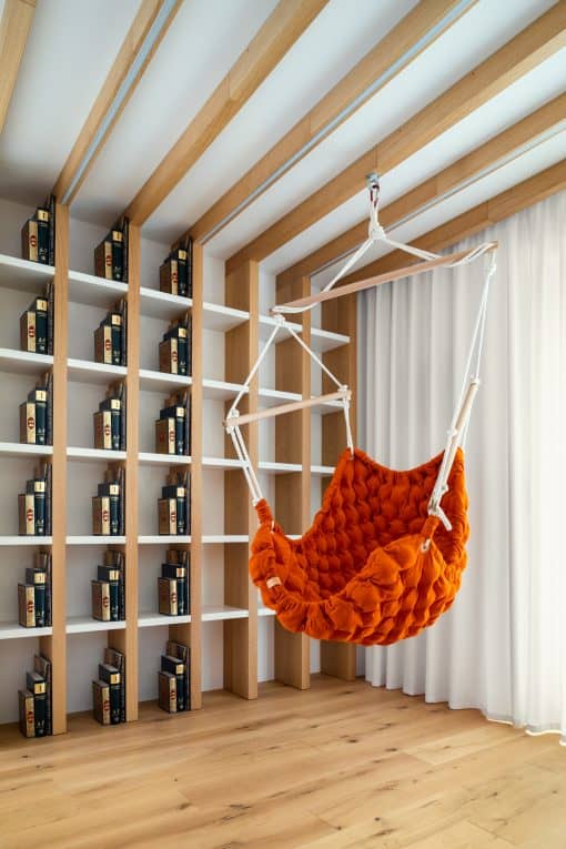 Hanging Chair- Swing In orange- Styylish