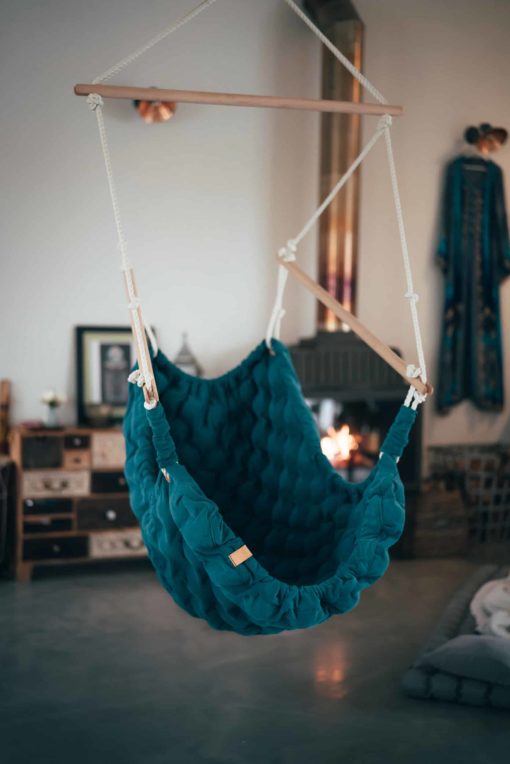 Hanging Chair- Swing In dark blue- Styylish