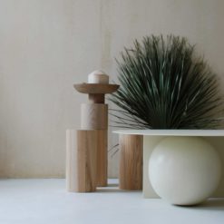 Modern Wooden Coffee Table, Fuku ball detail- Styylish