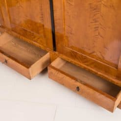 Biedermeier Birch Wardrobe drawers detail- Styylish