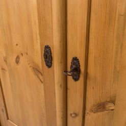 Biedermeier Pinewood Wardrobe key detail- Styylish