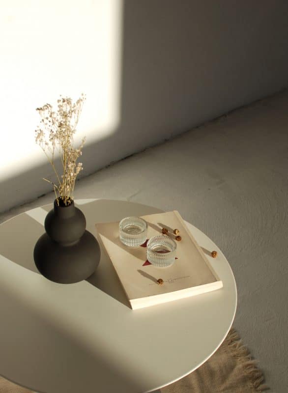 Cone Base Table, "Cherry", Hand Made Styylish