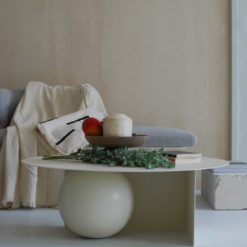 Modern Wooden Coffee Table, Fuku with candle- Styylish
