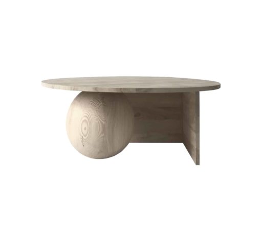Modern Wooden Coffee Table, Fuku Raw- Styylish