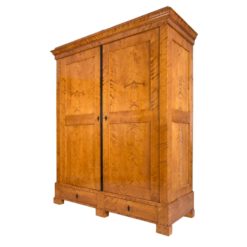 Biedermeier Birch Wardrobe- Styylish
