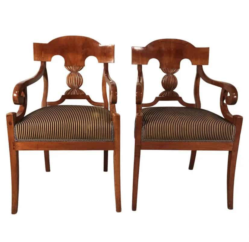 Antique Armchairs- A pair- Styylish