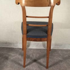 Pair of walnut Biedermeier Chairs- view of one chair from the back- Styylish