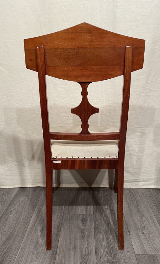 Mahogany Biedermeier Chairs- Back view- Styylish
