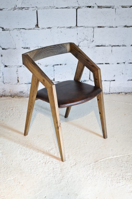 Custom Made Chair "Ammolite"- ash wood , face view- Styylish