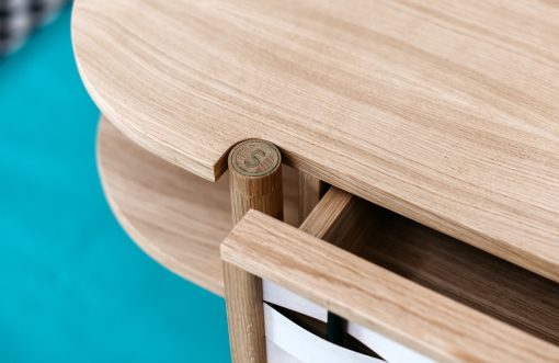 Modern Dressing Table oak and birch detail- Styylish