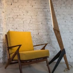 Z Chair, Inspired by Danish Midcentury Design- shown with a lamp- Styylish