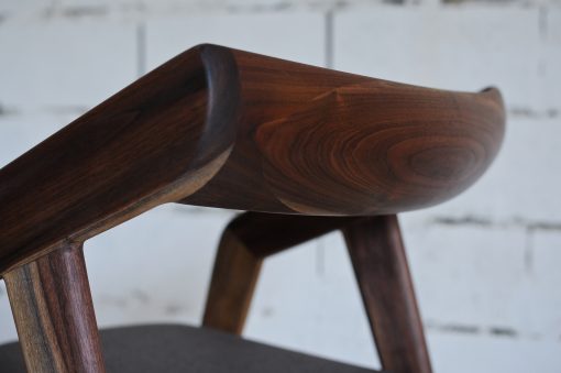 Custom Made Chair "Ammolite"- walnut detail- Styylish