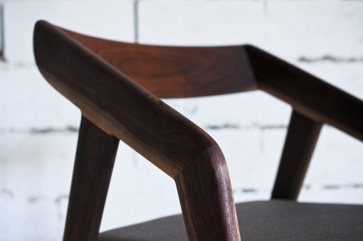 Custom Made Chair "Ammolite"- armrest detail - Styylish