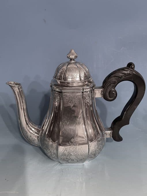 Silver coffee and tea set- tea pot- Styylish