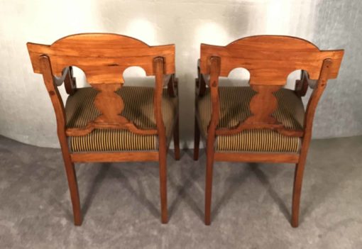 Antique Armchairs- back view of both chairs- Styylish