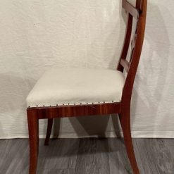 Mahogany Biedermeier Chairs- Side view- Styylish