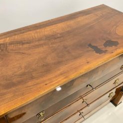 Walnut Biedermeier chest of drawers- top detail- Styylish