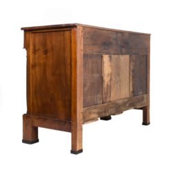 Walnut Biedermeier chest of drawers- back view- Styylish