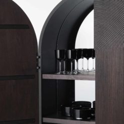Waves bar Cabinet- inside view- Styylish