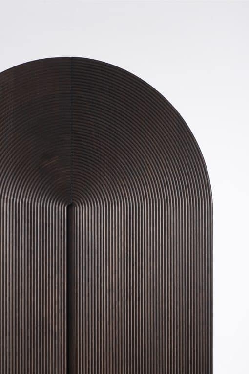 Waves bar Cabinet- wood detail- Styylish
