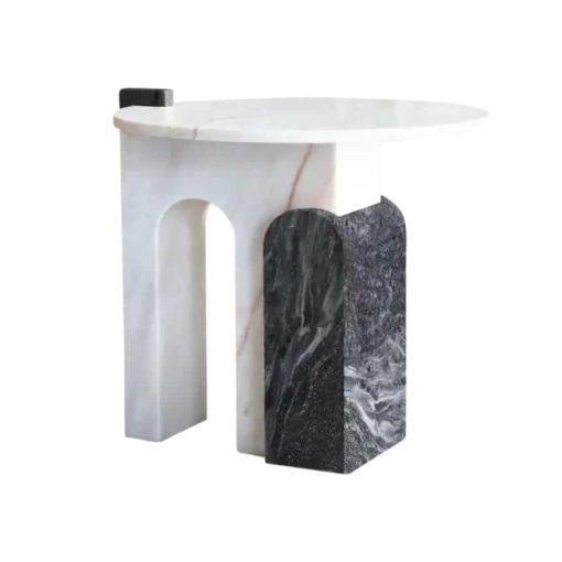 Marble accent table- Estremoz&Ruivina marble- Styylish