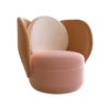 Debi Armchair- Pink and Yellow- Styylish
